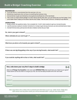 Build a Bridge Coaching Exercise