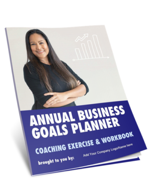 Small Business Coaching Worksheets Annual Goal-Setting Workbook Cover