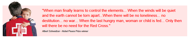 Red Cross Quote