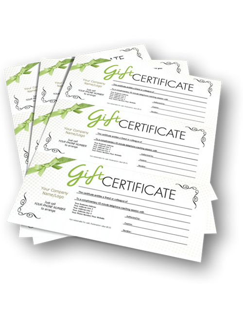 complimentary session vouchers template new coaching tools from complimentary voucher template