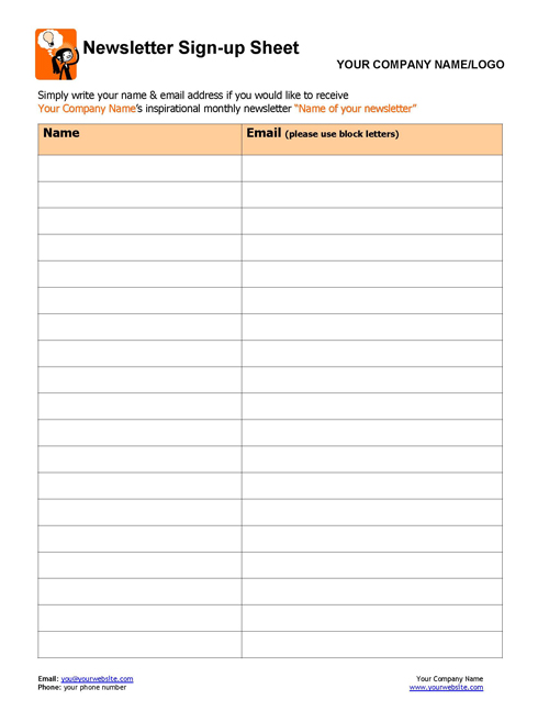 list of newsletters to sign up for list of newsletters to sign up for