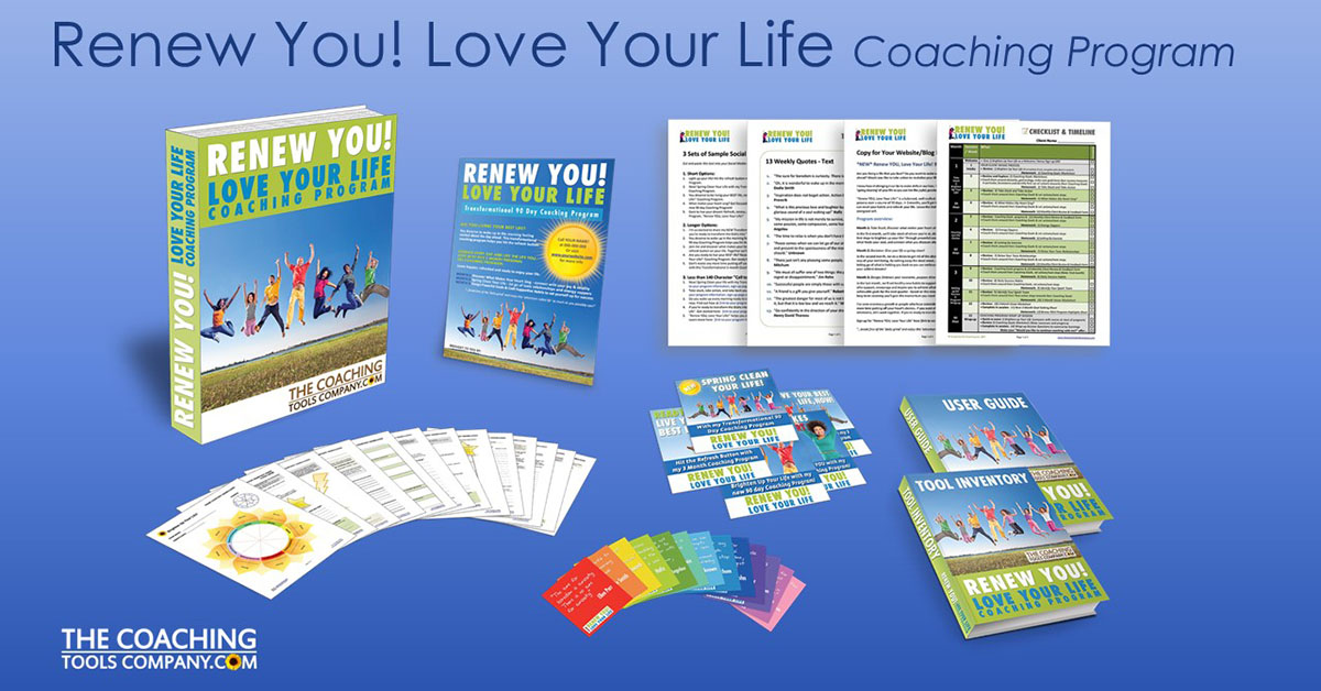 Brandable Life Coaching Program Image of Renew You