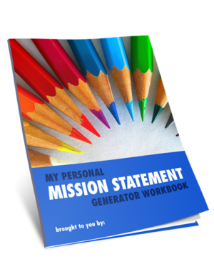 Personal Mission Statement Generator Workbook & Tool Image