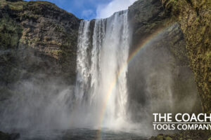 Inspiring Waterfall to Help People Think about How to Read Guided Meditations