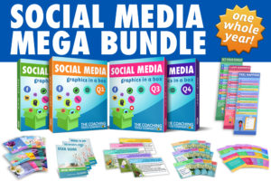 Social Media Graphics for Coaches - One Year Pack!