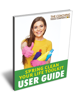 Spring Clean Your Life Exercises Toolkit 3D User Guide Cover Image