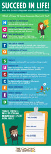 Succeed in Life Infographic Image with12 Tips!