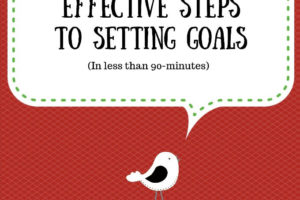Bird tweeting 5 surprisingly effective steps to set your goals in less than 90 minutes