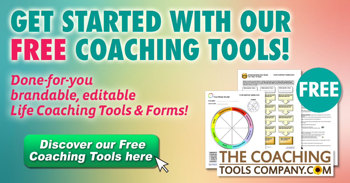 Get Free Life Coaching Tools Image