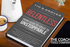 Relentless by Tim Grover Book on Desk