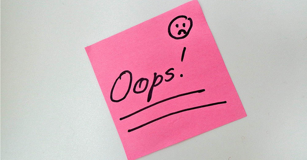 Oops Post-it