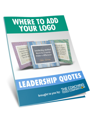 Where to Add Your Logo 3D Image for Leadership Quotes