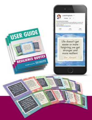 Resilience Quotes Product Image with Mobile Phone