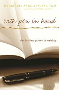 With pen in hand book cover