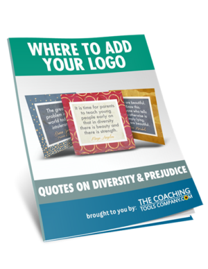 Where to Add Logo GUIDE for Diversity & Prejudice Quotes