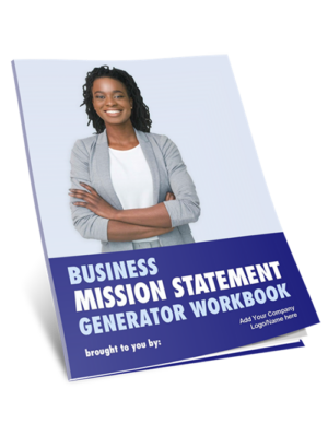 Small Business Coaching Tools Mission Statement Generator Template Cover