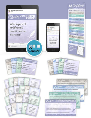 M4 Canva Social Media Graphics Templates for Coaches (April)