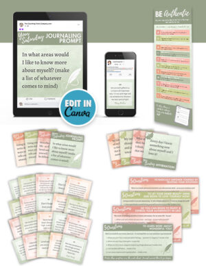 M6 Canva Social Media Graphics Templates for Coaches (June)