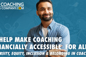 Happy male Indian coach (head and shoulders) against blue background