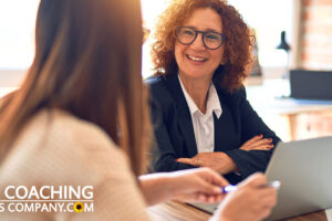 Two women practicing coaching supervision.