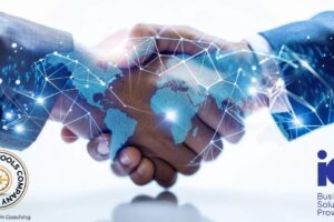 Partnership and worldwide connection.